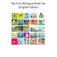 My First Bilingual Book Set (English–Italian) 18 Books