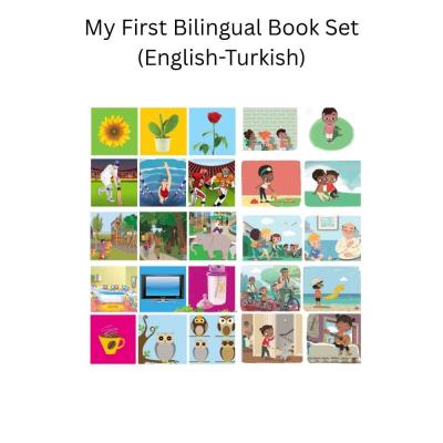 My First Bilingual Book Set (English–Turkish) 22 Books