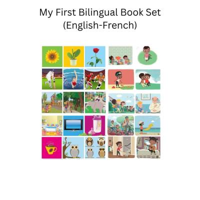 My First Bilingual Book Set (English–French) 12 Books