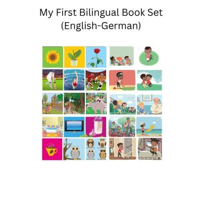 My First Bilingual Book Set (English–German) 20 Books